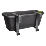 noa universal balcony hooks metal living black